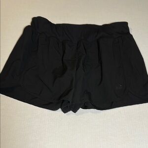 Reebok Black Athletic Shorts Lightweight Design